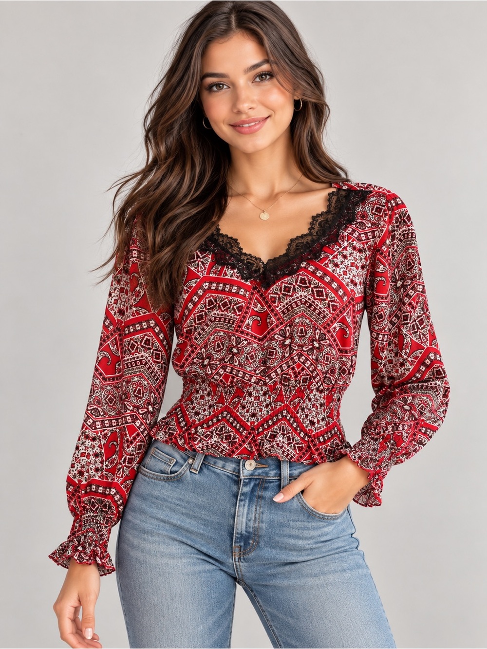 🎉5 for $45🎉 Takara top blouse shirt size S